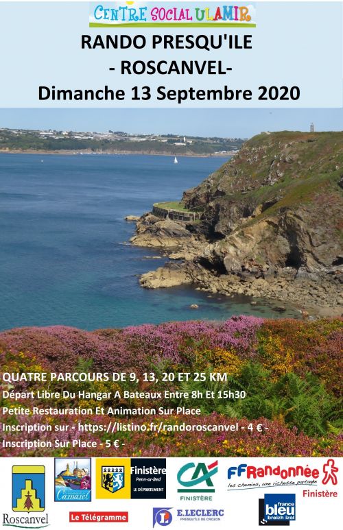 Rando Presqu'ile ULAMIR - Roscanvel
