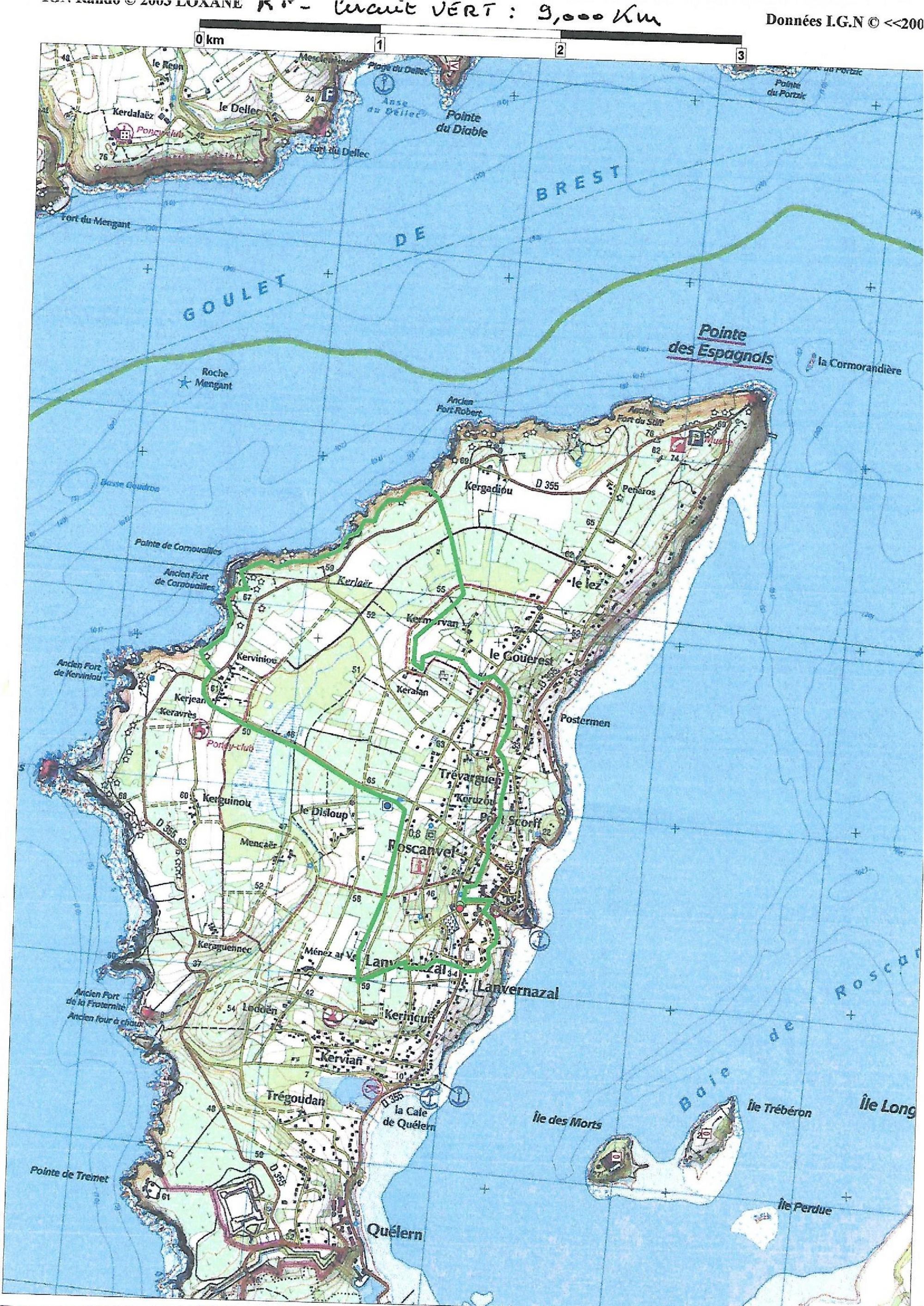 Circuit 9km (Vert)