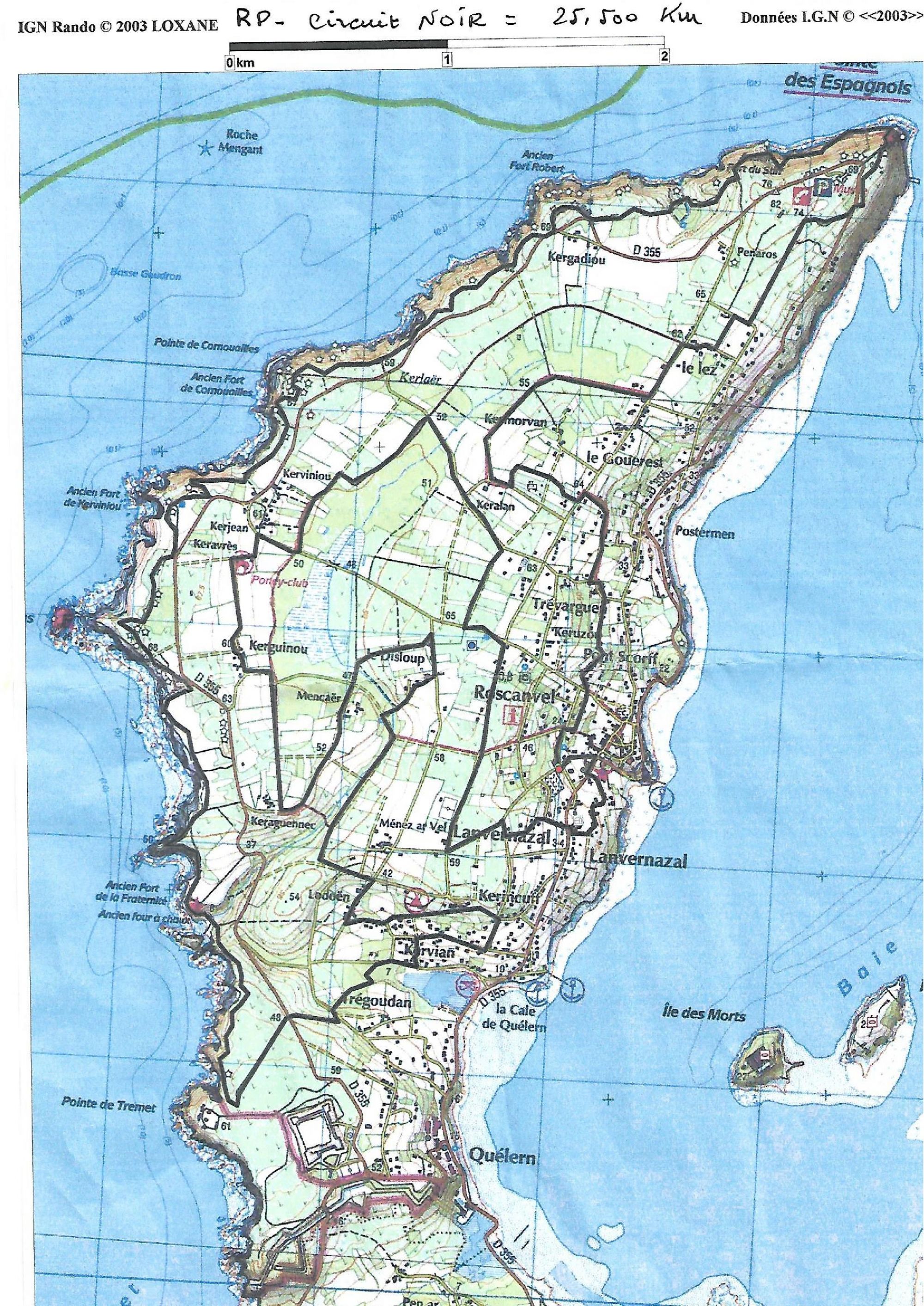 Circuit 26km (Noir)